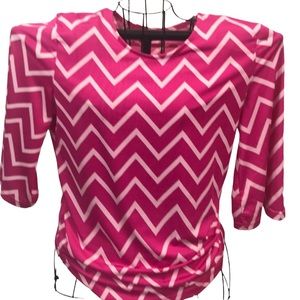 Chevron Design Blouse
